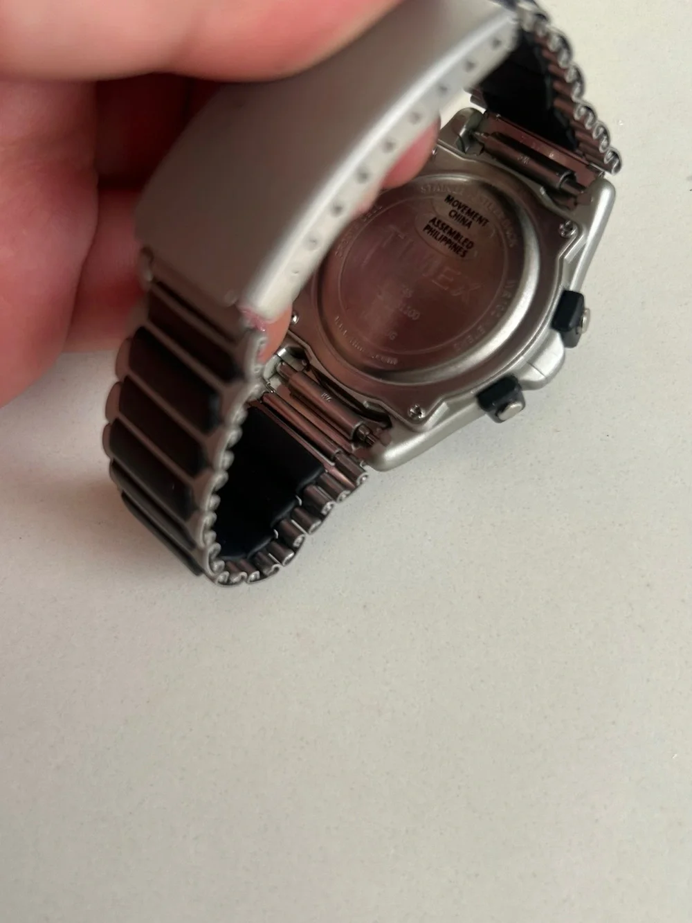 Timex Digital Sports Watch in Silver and Black - Picture 3 of 5